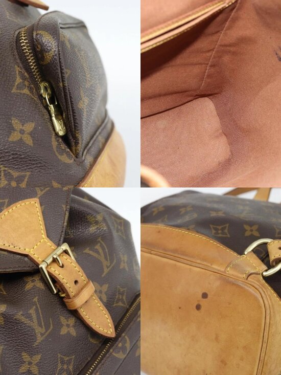 LOUIS VUITTON Monogram Montsouris MM Backpack M51136 LV Auth 188707 main image 12